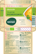 Gemüse-Brühwürfel hefefrei, ohne Palmöl 6x12 g