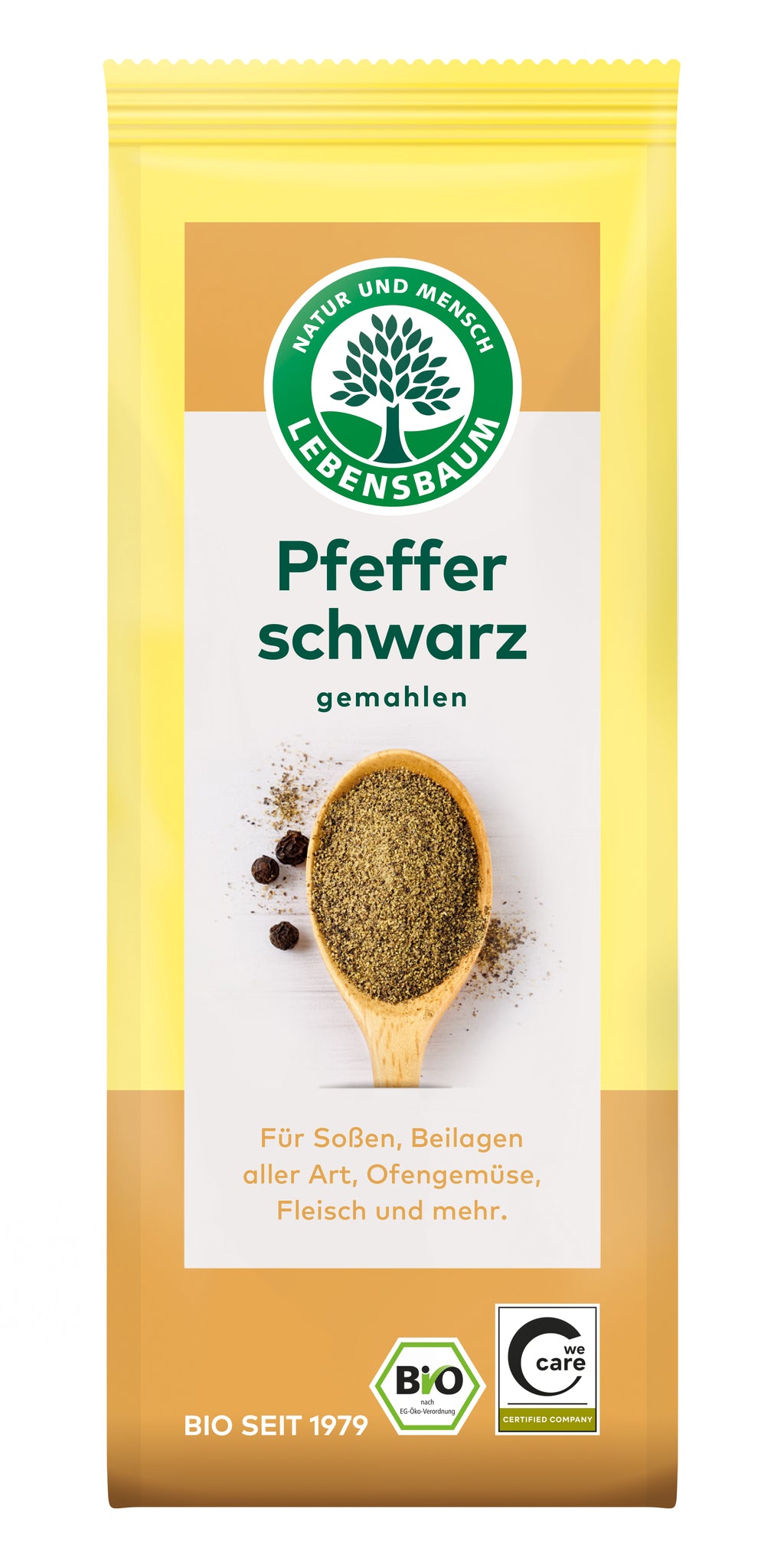 Pfeffer  schwarz, gemahlen 50 g