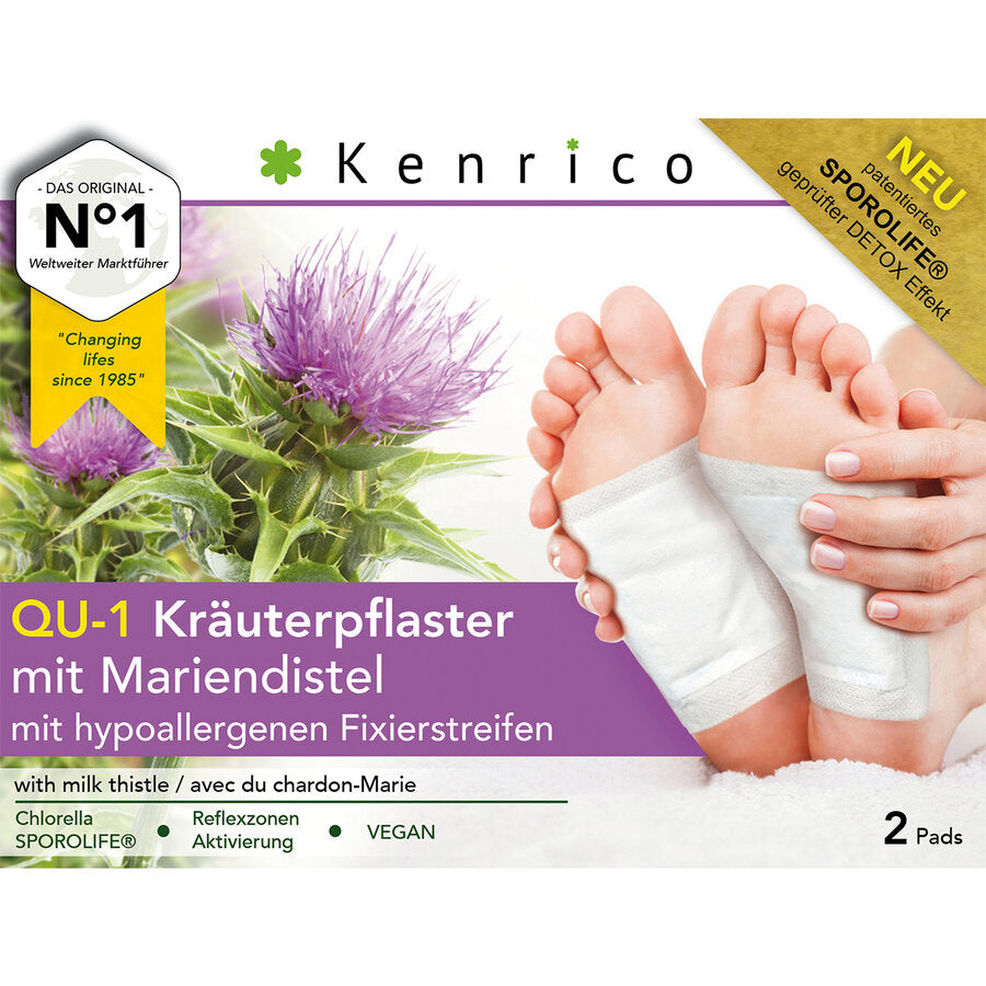 QU-1 Kräuterpflaster mit Mariendistel 1 Stk