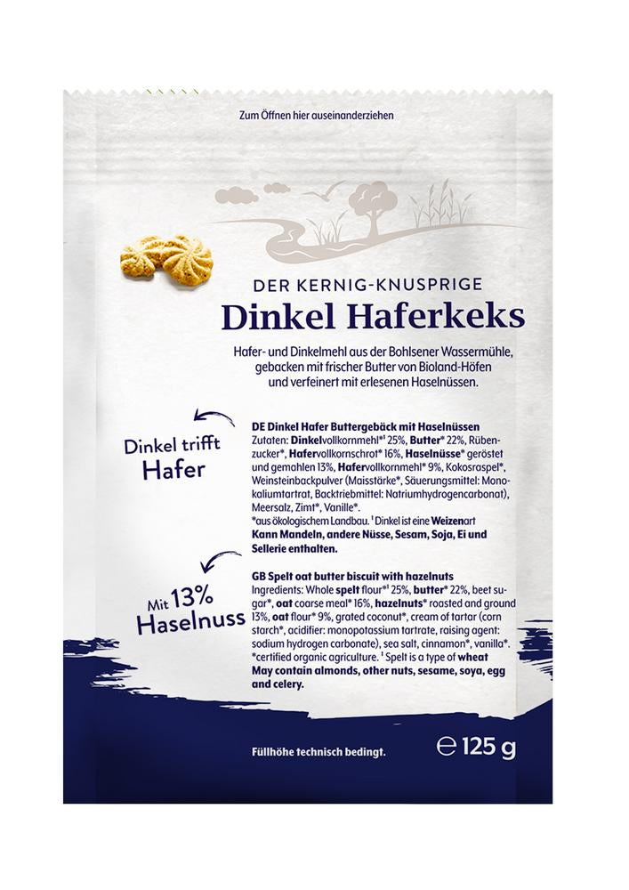 Dinkel Haferkeks 125 g