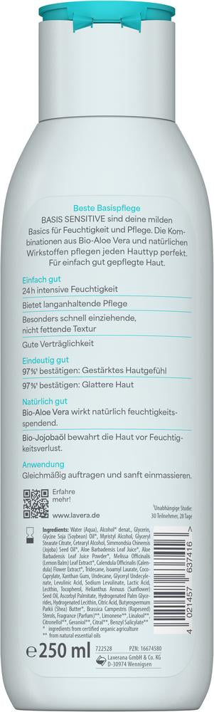Basis sensitiv Body Lotion Express 250 ml