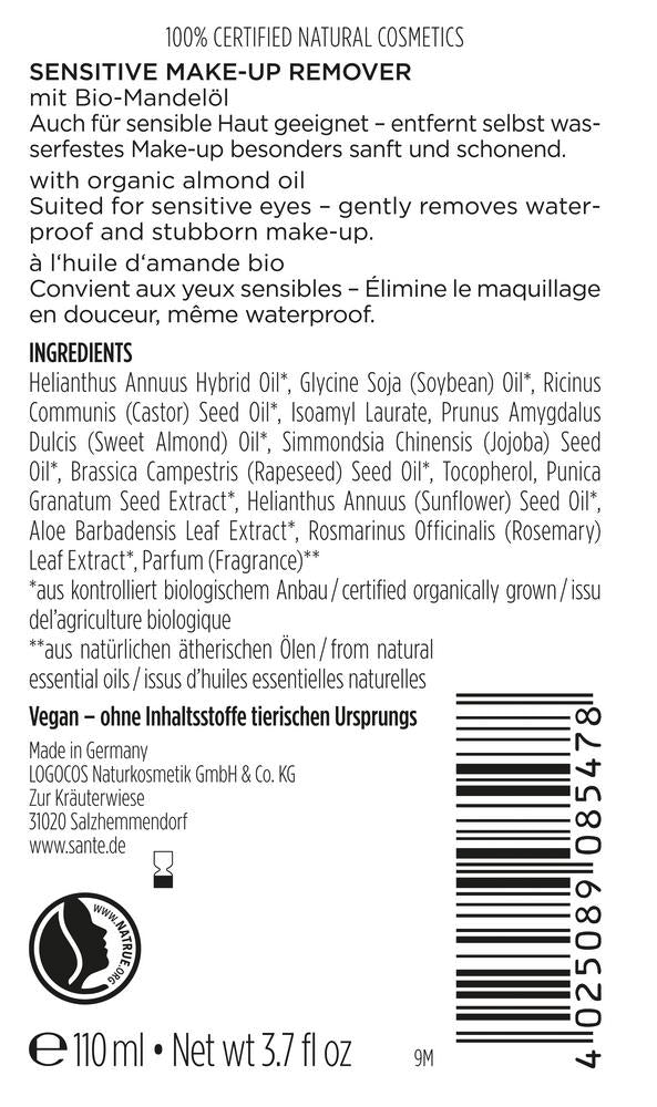 Sensitive Make-up Remover 100 ml