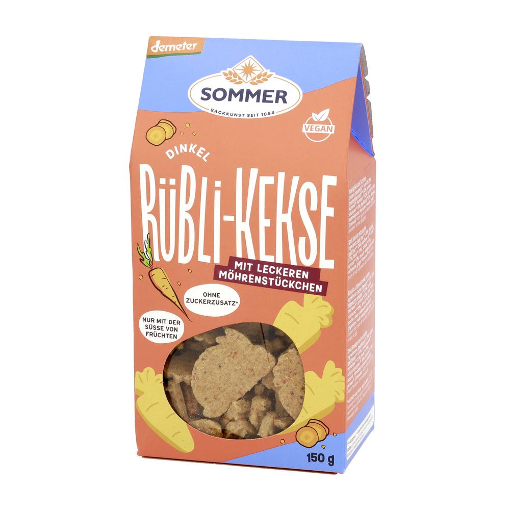 Dinkel Rübli Kekse demeter 150 g