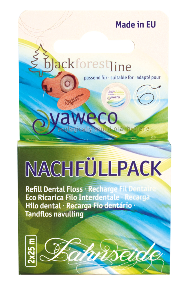 Zahnseide Nachfüllpackung  2x25m 1 Stk