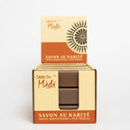 Seife mit Karité Butter Vanille Douce Süße Vanille 100 g