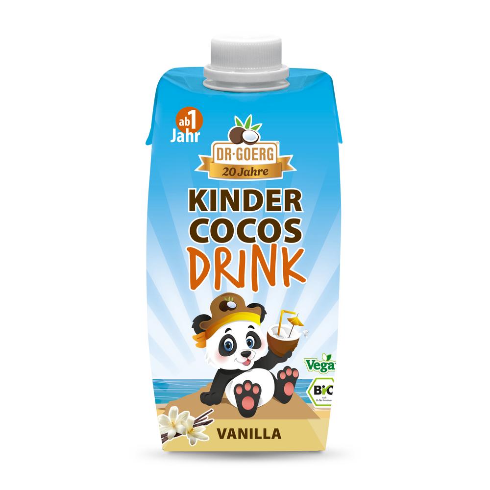 Premium Kinder Kokosdrink Vanille 330 ml