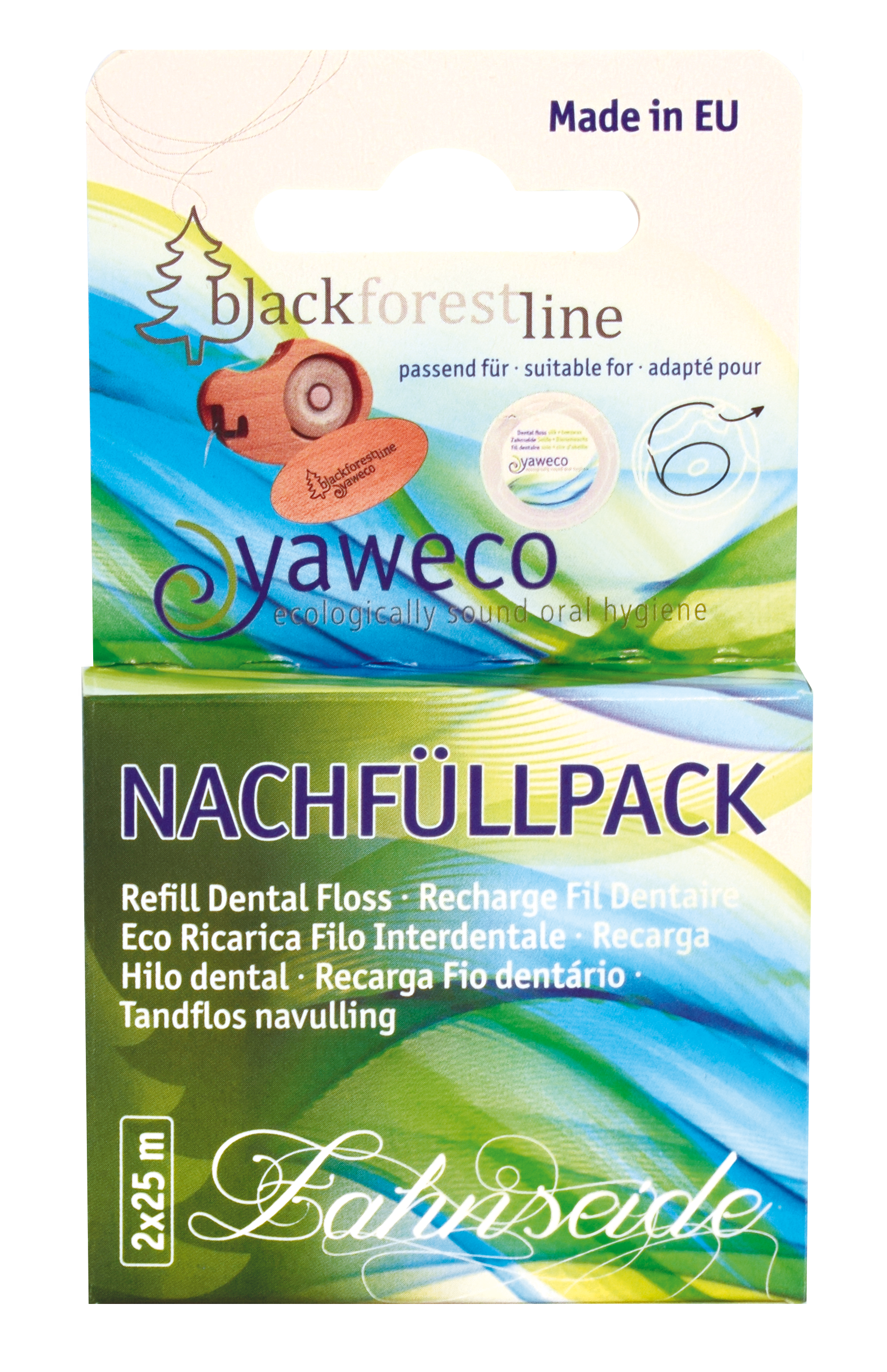 Zahnseide Nachfüllpackung  2x25m 1 Stk