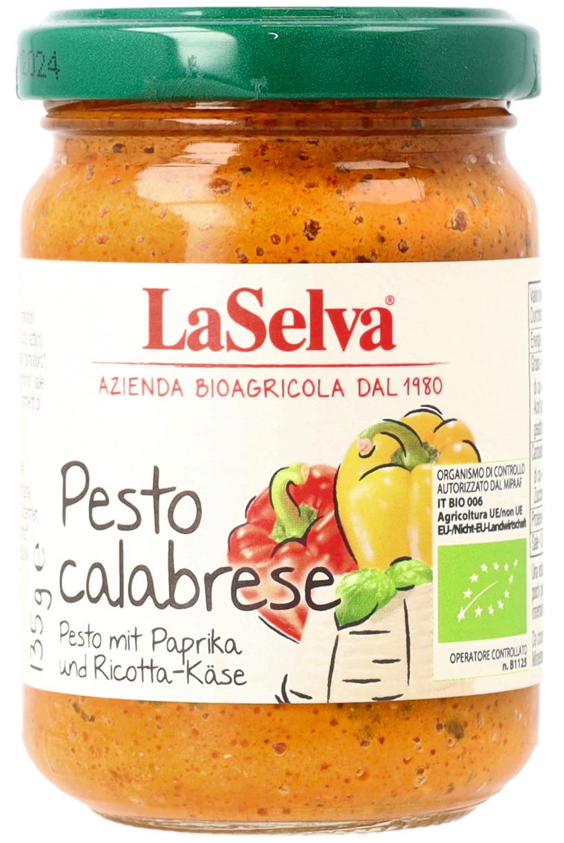 Pesto calabrese mit Paprika und Ricotta 135 g