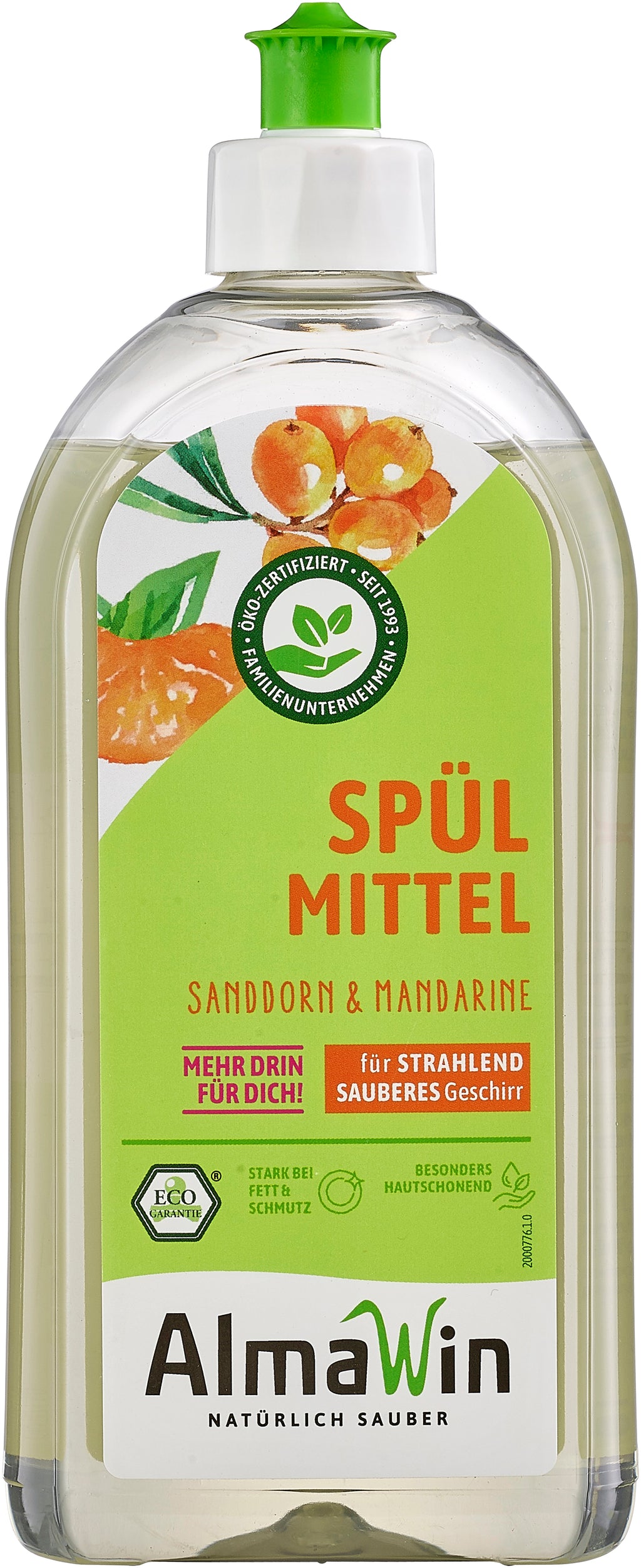 Spülmittel Sanddorn Mandarine 500 ml