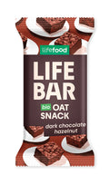 Lifebar Oat Snack Dark Chocolate Hazelnut 40 g