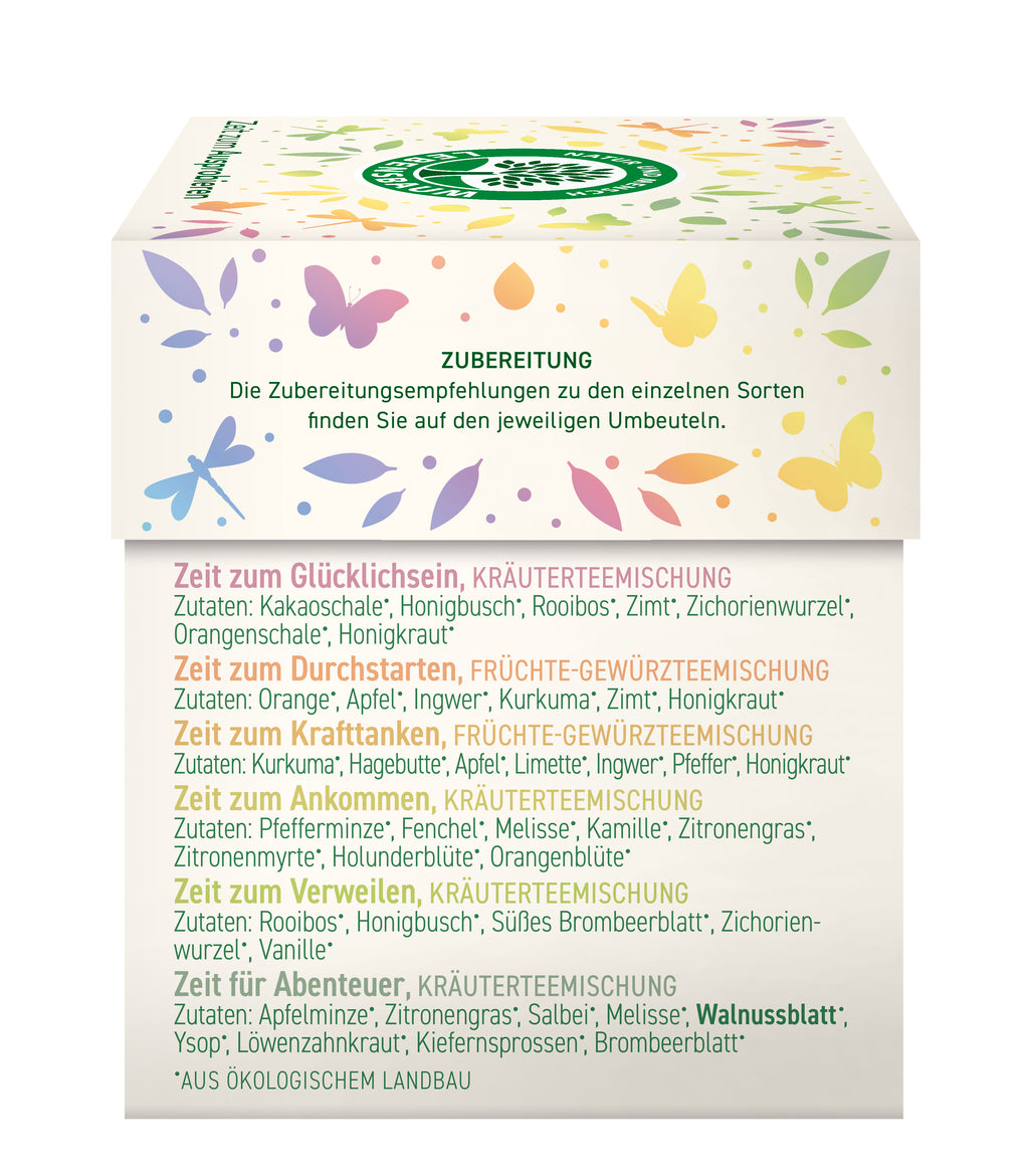 Zeit zum AUSPROBIEREN Tee-Mischbox 22,5 g