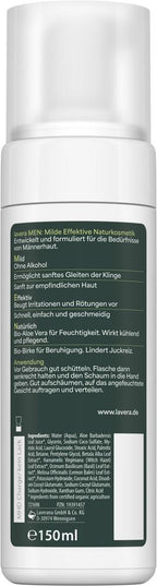 Men sensitiv Rasierschaum 150 ml