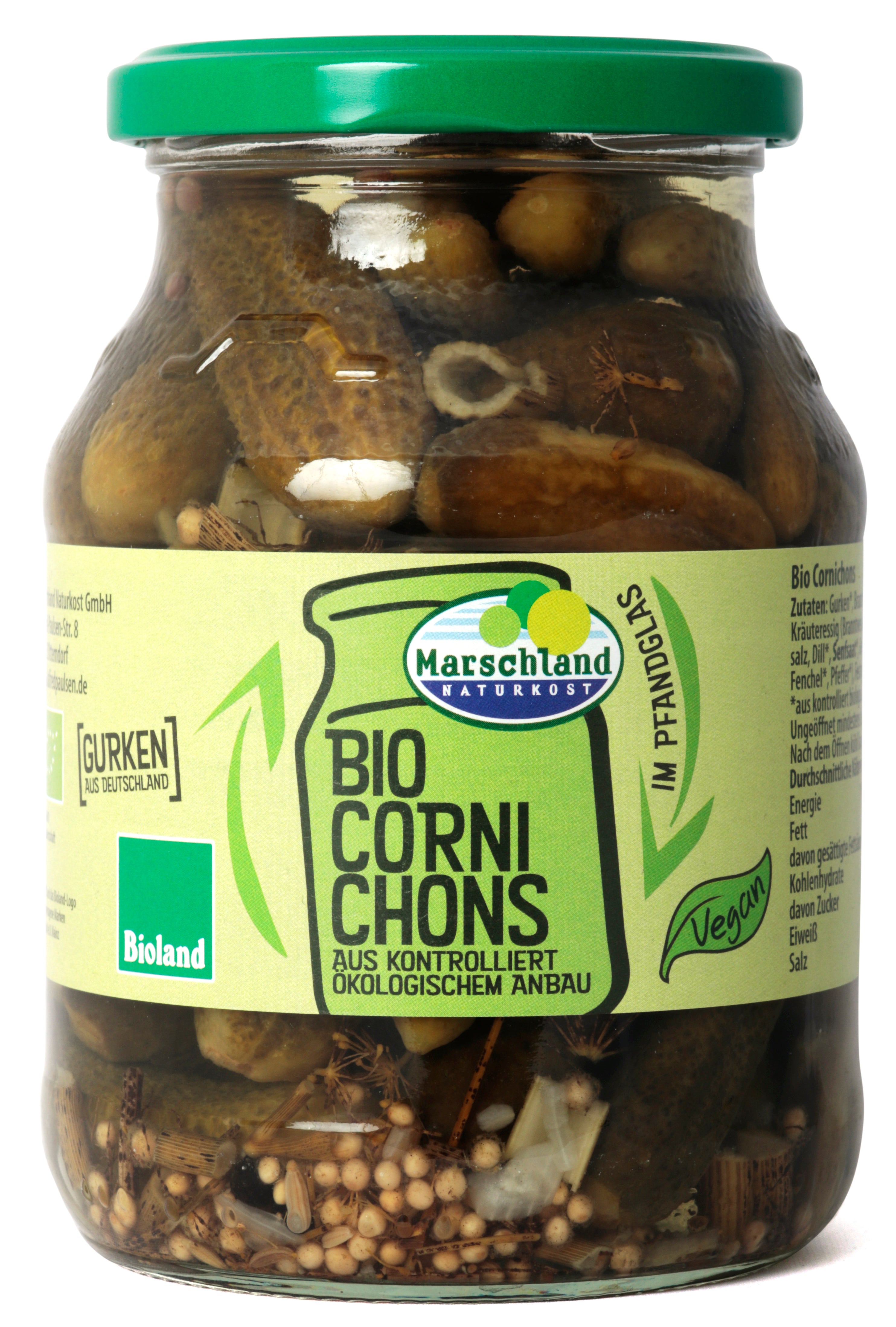Cornichons im Pfandglas 500 g