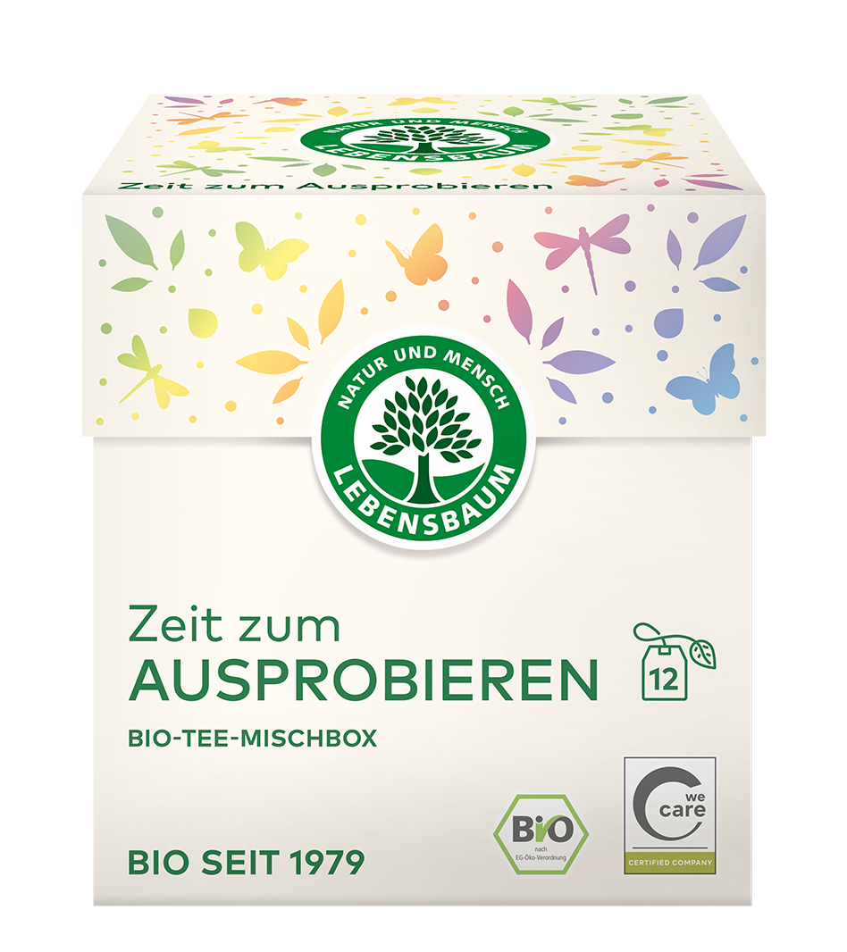 Zeit zum AUSPROBIEREN Tee-Mischbox 22,5 g