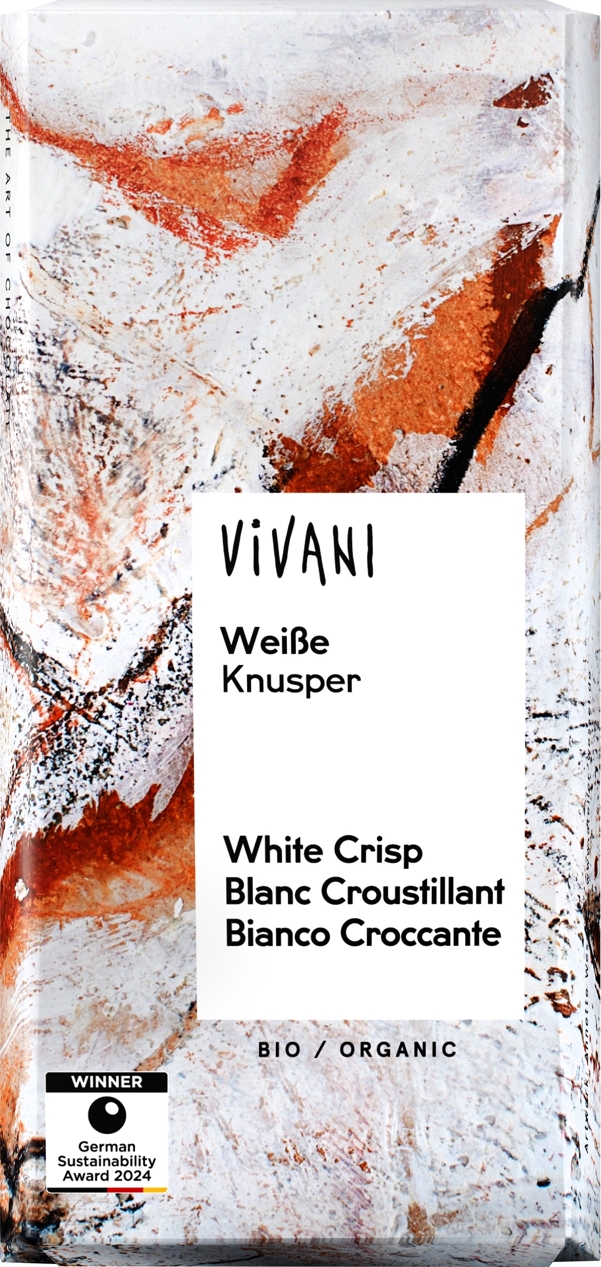 Weiße Knusper Schokolade 80 g
