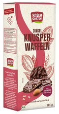Dinkel-Knusperwaffeln Zartbitterschokolade 100 g