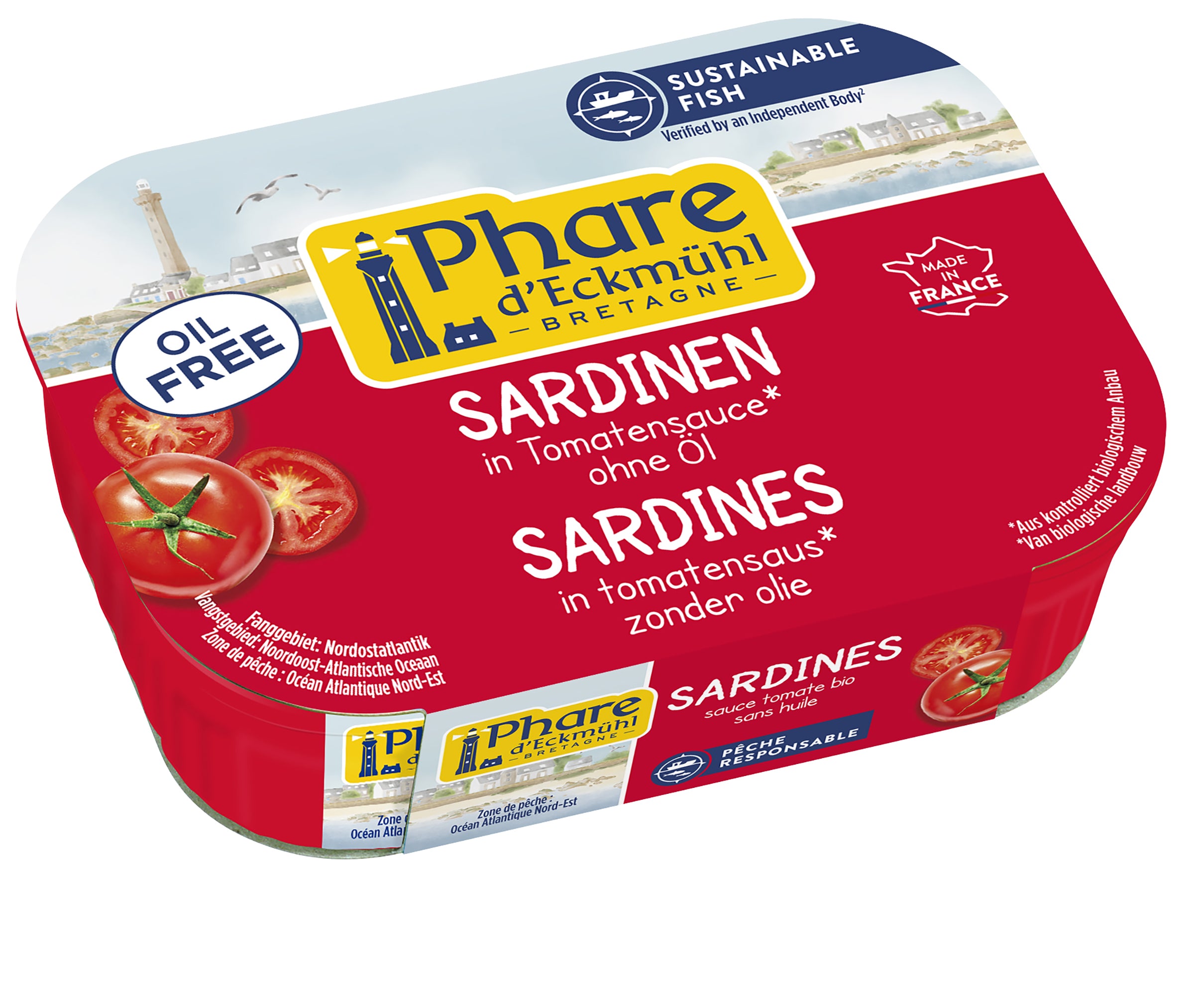 Sardinen in Tomatensauce mit Olivenöl 135 g