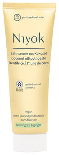 Zahncreme aus Bio-Kokosöl Zitronengras & Ingwer 75 ml