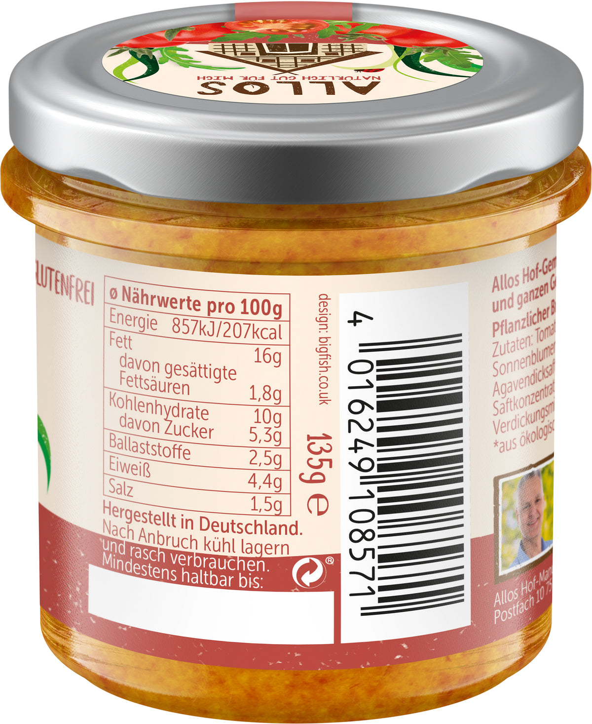 Hofgemüse Reinhards Rucola Kirschtomate 135 g