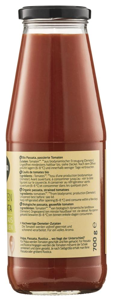 Tomatenpassata demeter Flasche 700 g