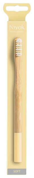 Bambuszahnbürste adult medium gelb 1 Stk