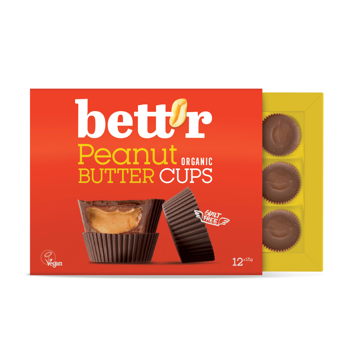 Peanut Butter Cups Box 156 g