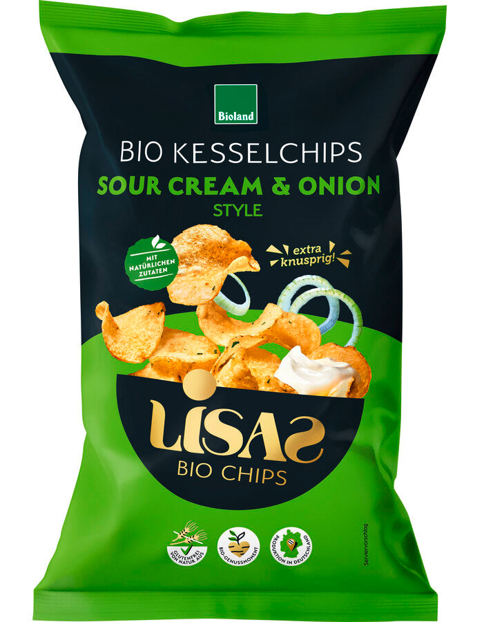 Kesselchips Sauerrahm & Zwiebel 115 g