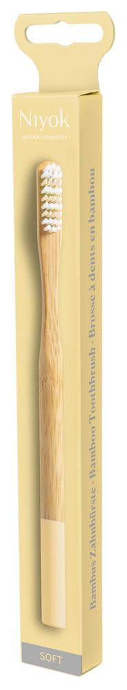 Bambuszahnbürste adult medium gelb 1 Stk