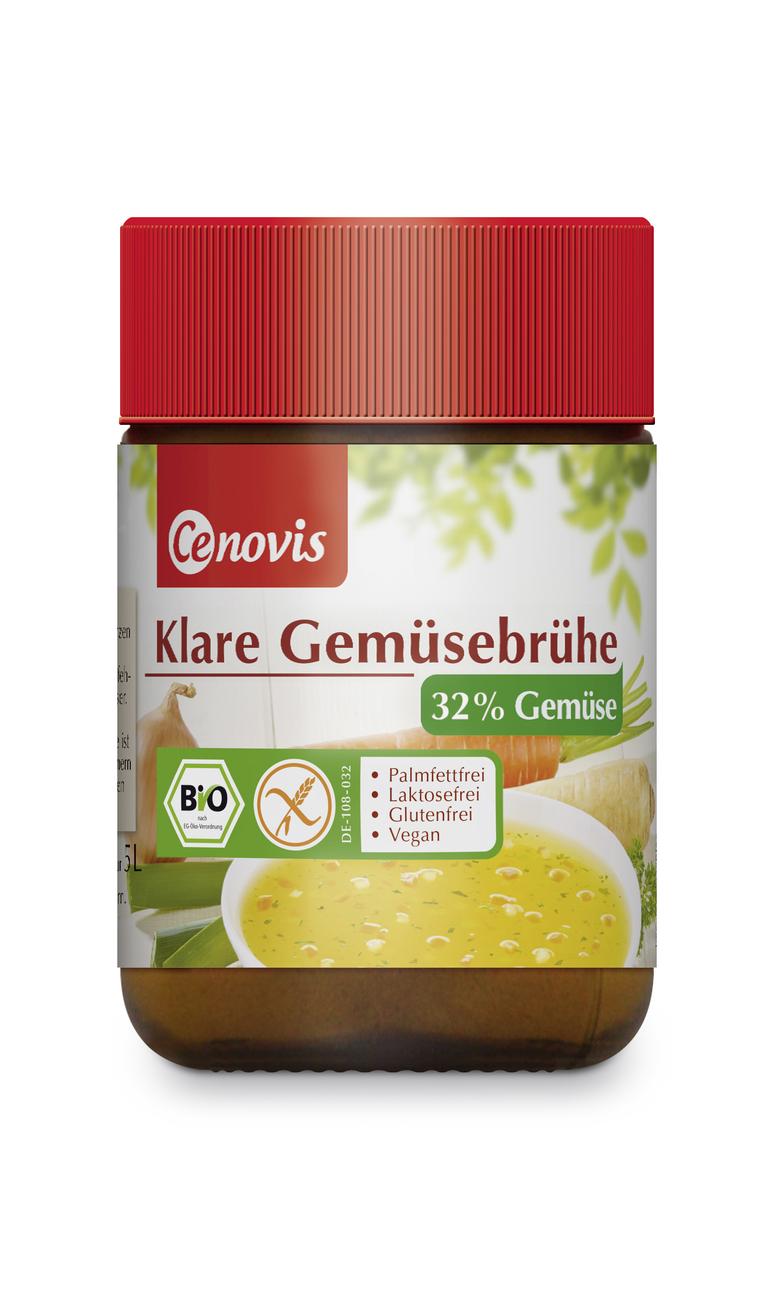 Klare Gemüsebrühe feinkörnig Glas 100 g