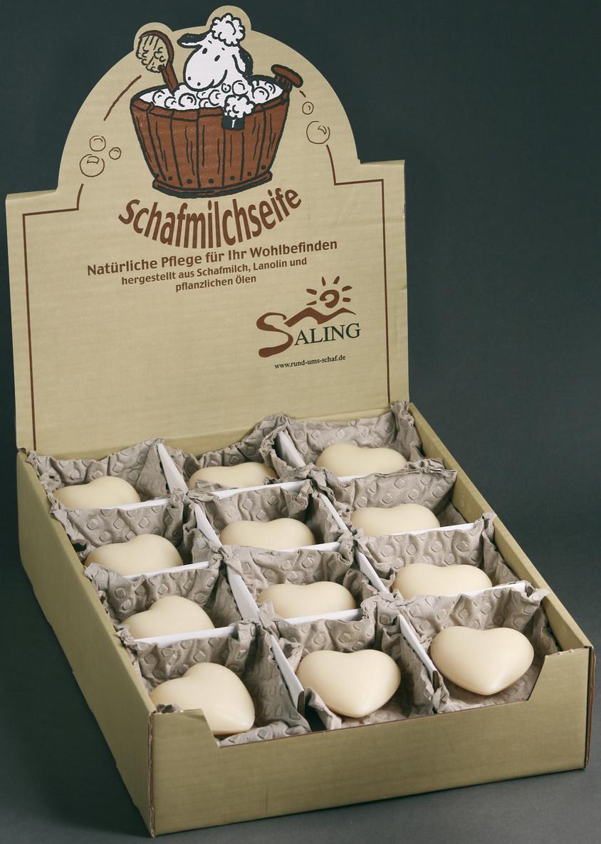 Schafmilchseife Herz 65 g