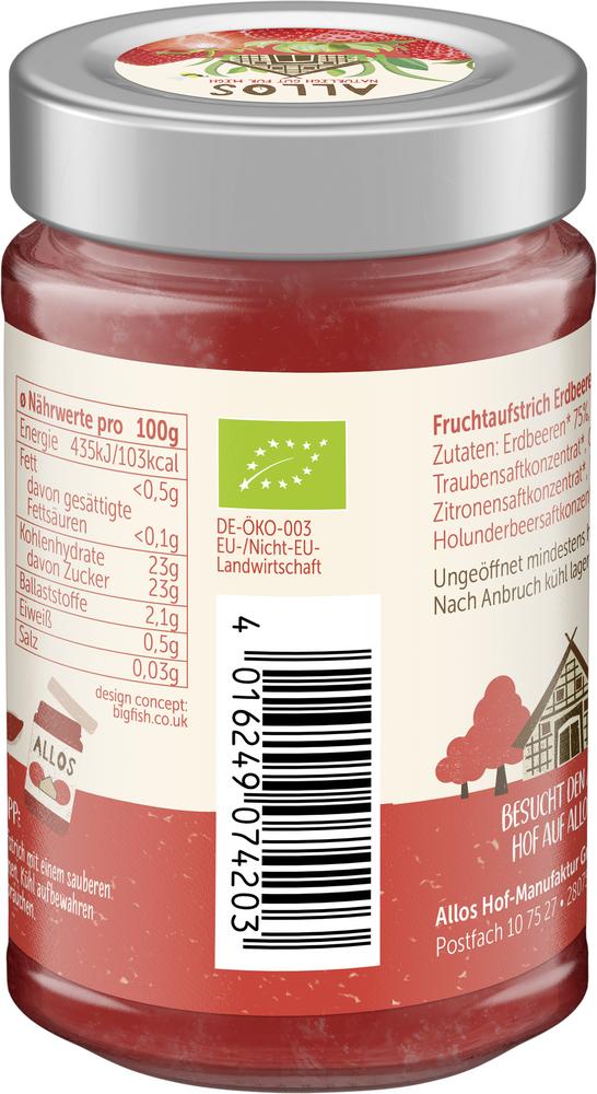 Frucht Pur 75% Erdbeere 200 g