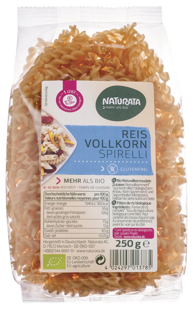 Spirelli Reis-Vollkorn 250 g