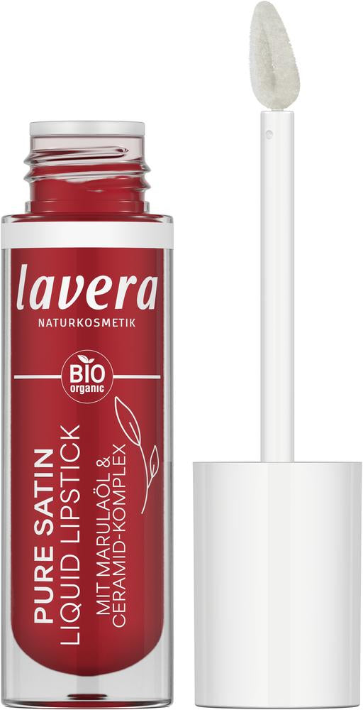 Pure Satin Liquid Lipstick -Poppy Red 01- 4 ml