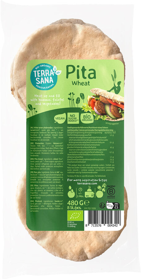 Weizen Pita Aufbackbrot 480 g