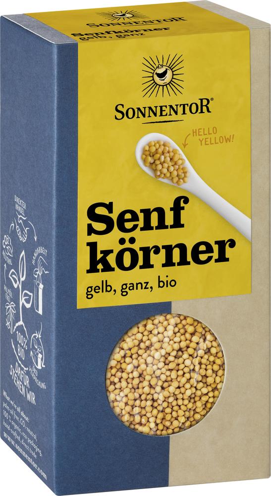 Senfkörner gelb ganz 120 g