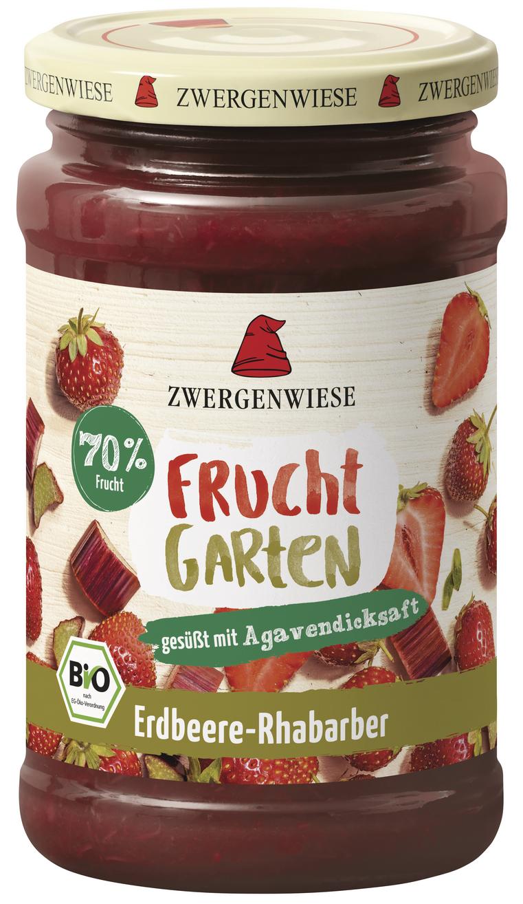 Fruchtgarten-Aufstrich Erdbeere-Rhabarber 225 g