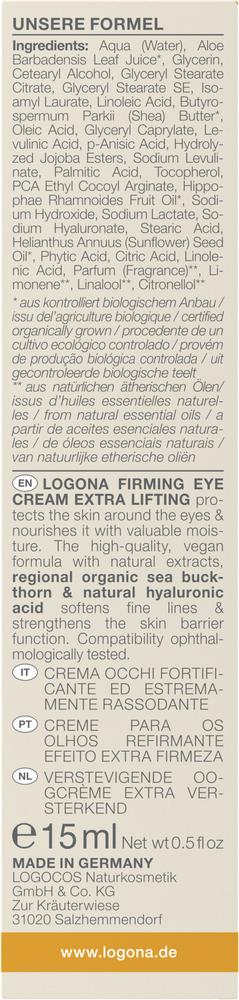 Festigende Augencreme extra straffend 15 ml