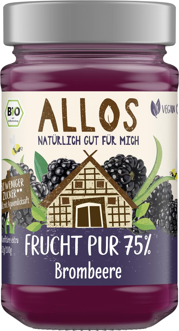 Frucht Pur 75% Aufstrich Brombeere 250 g