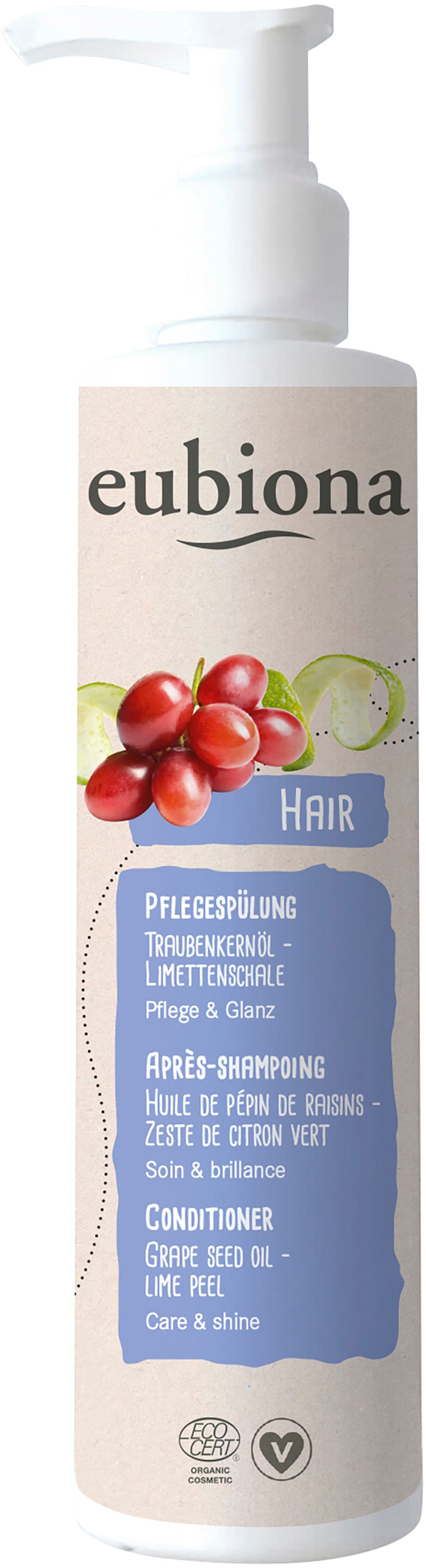 Pflegespülung Traubenkernöl-Limettenschale 200 ml