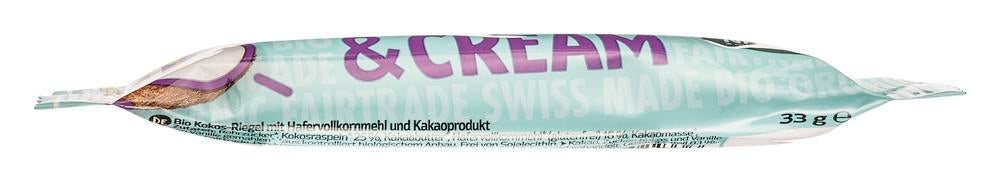 Schokoriegel Coconut & Cream 33 g