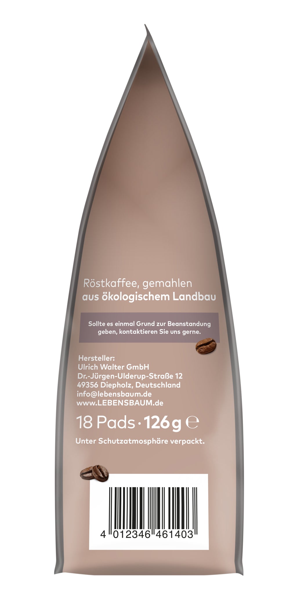 Pads Espresso minero 126 g