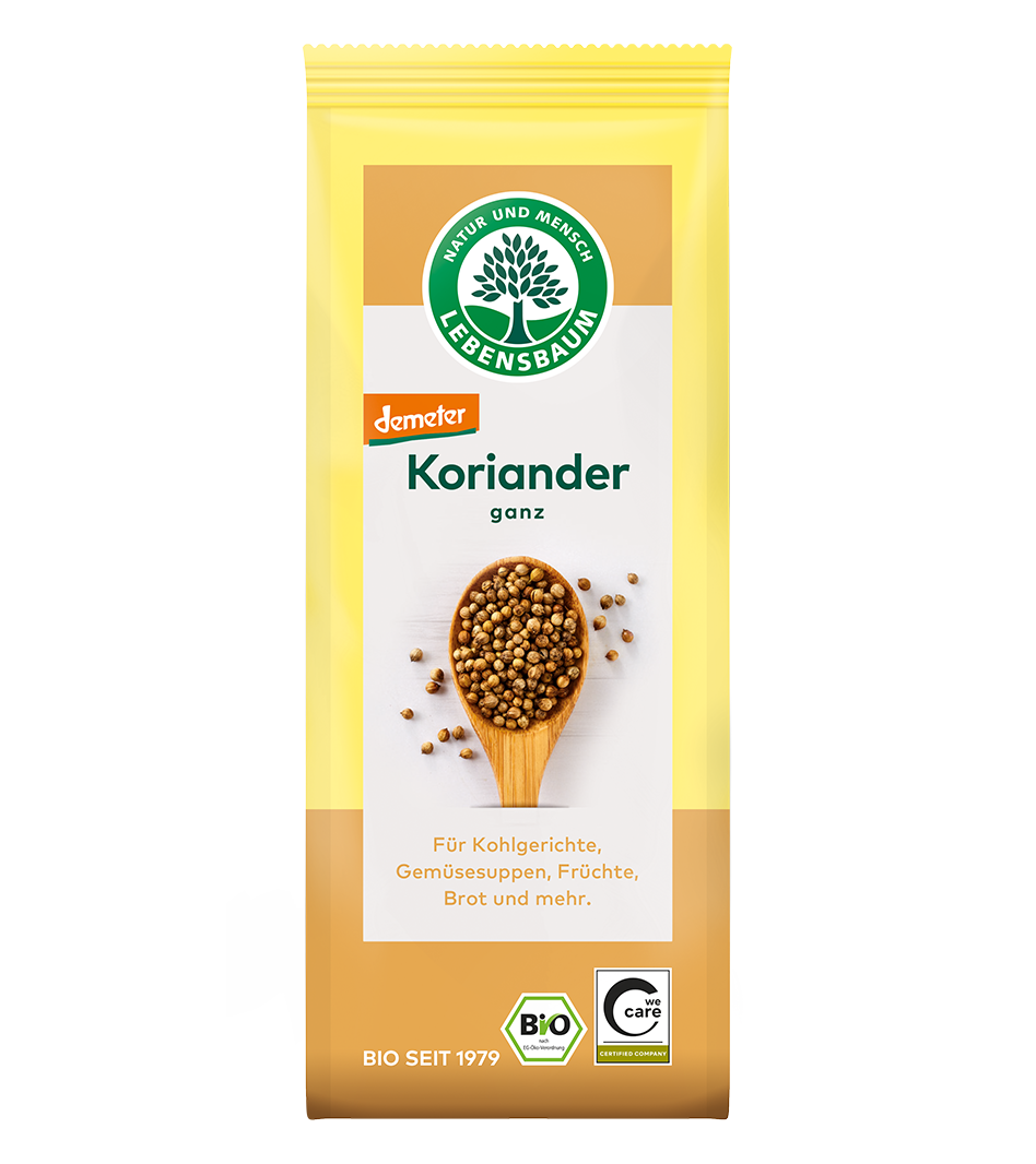 Koriander  ganz  demeter 30 g