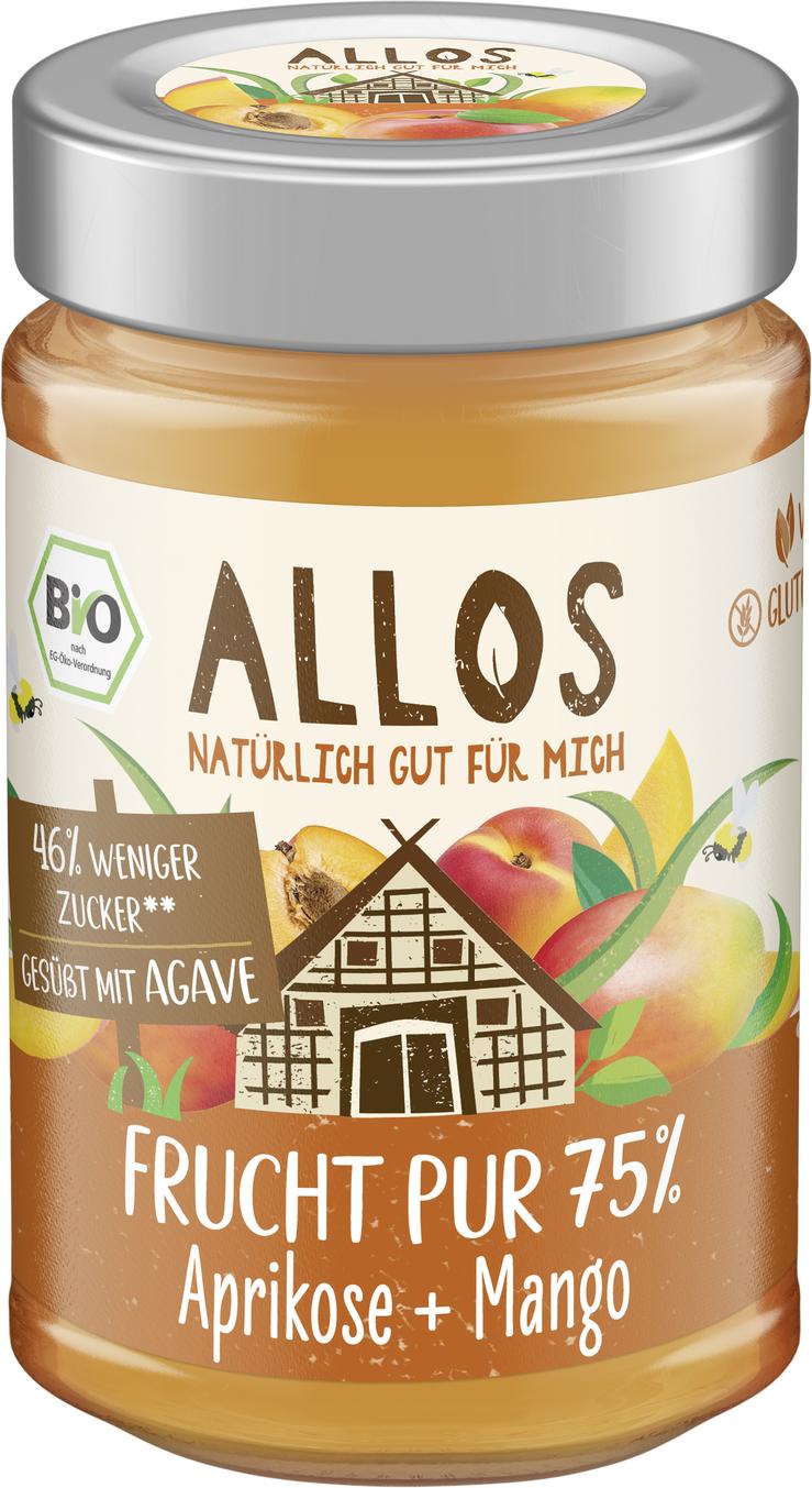 Frucht Pur 75% Aprikose + Mango 200 g