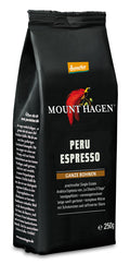 Espresso ganze Bohnen Peru demeter 250 g