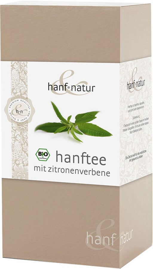 Hanf Tee mit Zitronenverbene im Kannenbeutel 18 g