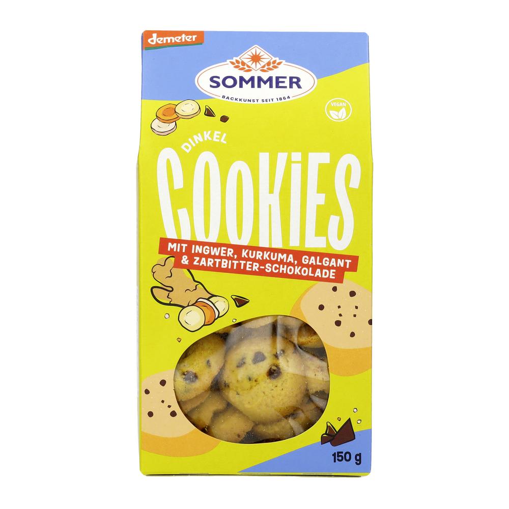 3 Ingwer-Dinkel Cookies demeter 150 g