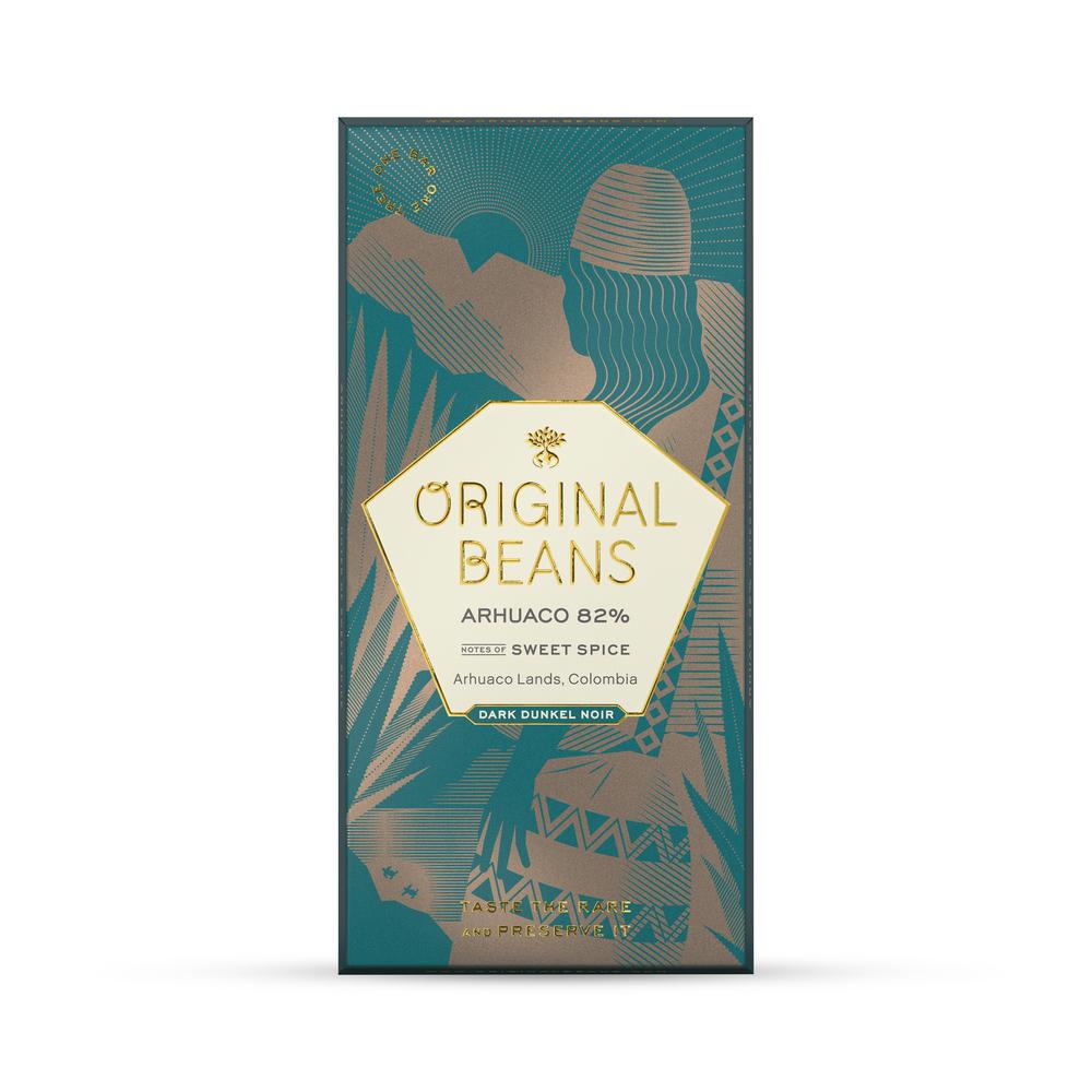 Arhuaco Businchari Schokolade 82% Kakao 70 g