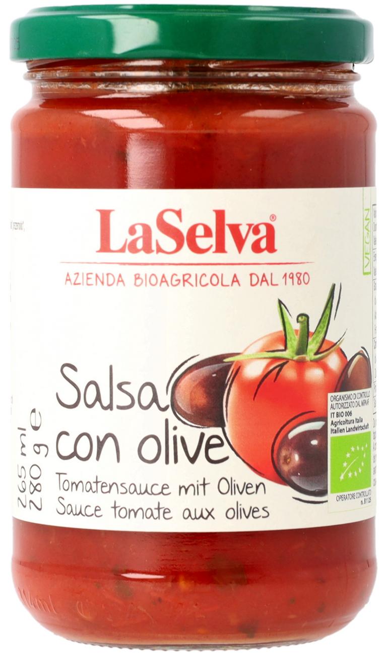 Salsa con Olive mit Oliven 280 g