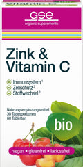 Zink & Vitamin C Complex  ? 500 mg 60 Stk
