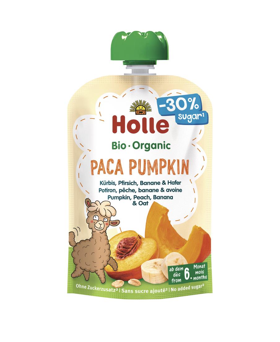 Paca Pumpkin - Pouchy Kürbis&Pfirsich&Banane&Hafer 100 g